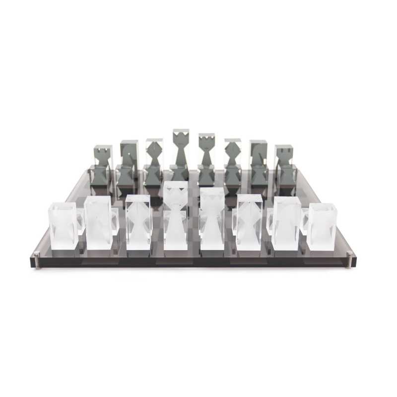 Klasické hračky vysoce křišťálové akrylové šachy